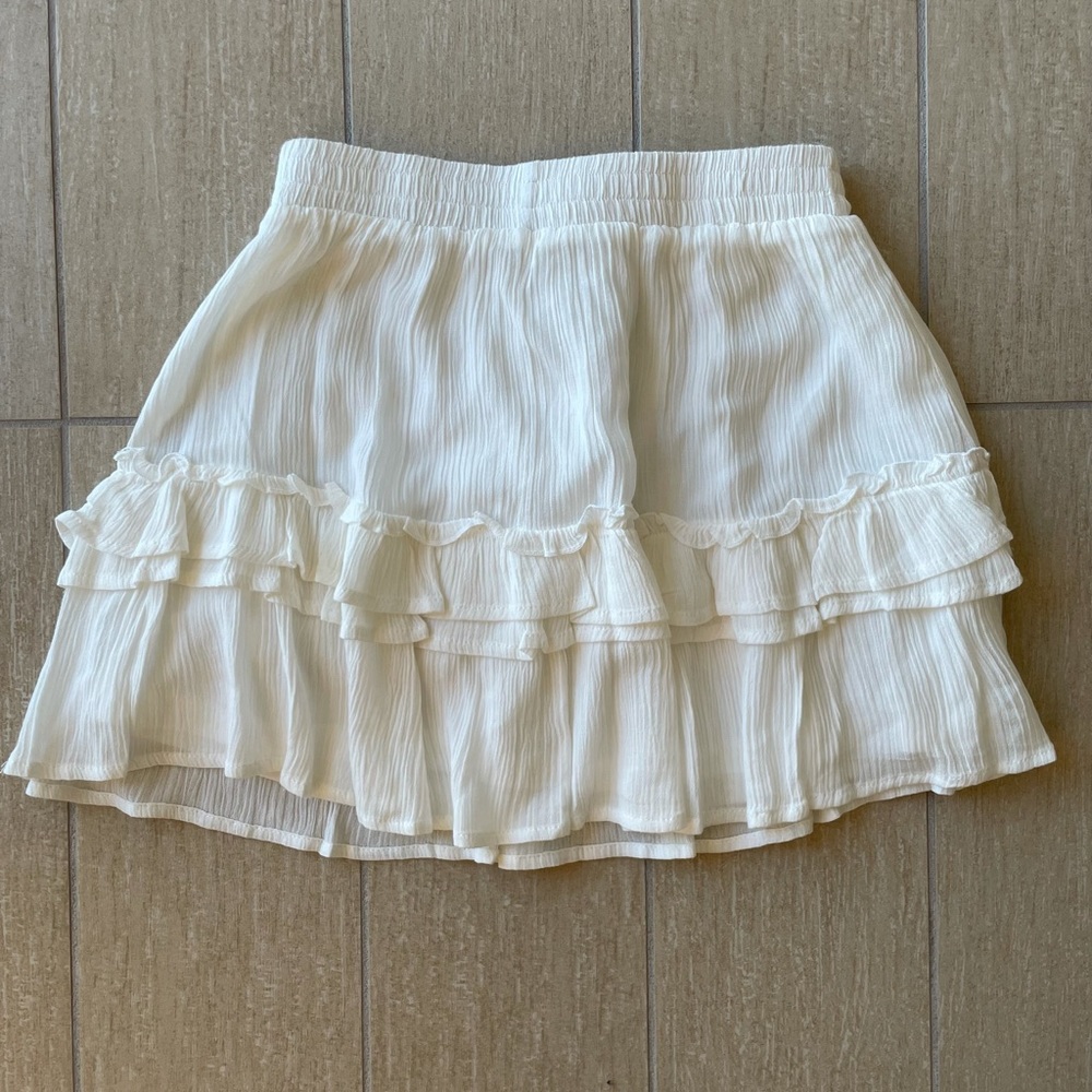 White skirt